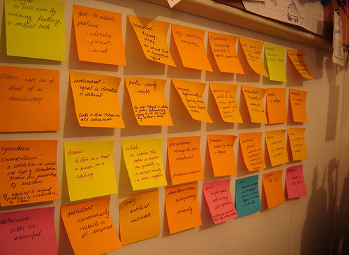 The Great Wall of Post-Its